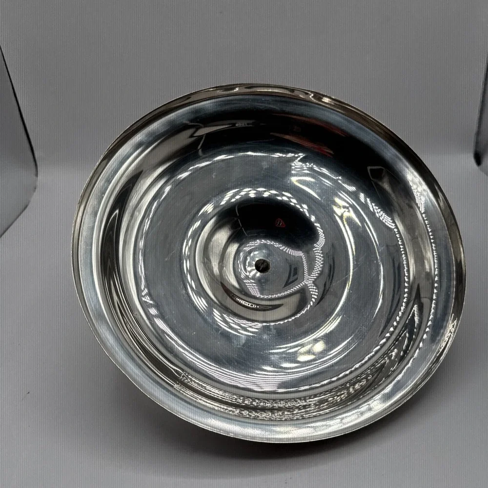 Wm. Rogers & Son Spring Flower Silverplate‎ Lidded Serving Dish #3062